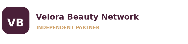 Velora Beauty Network logo