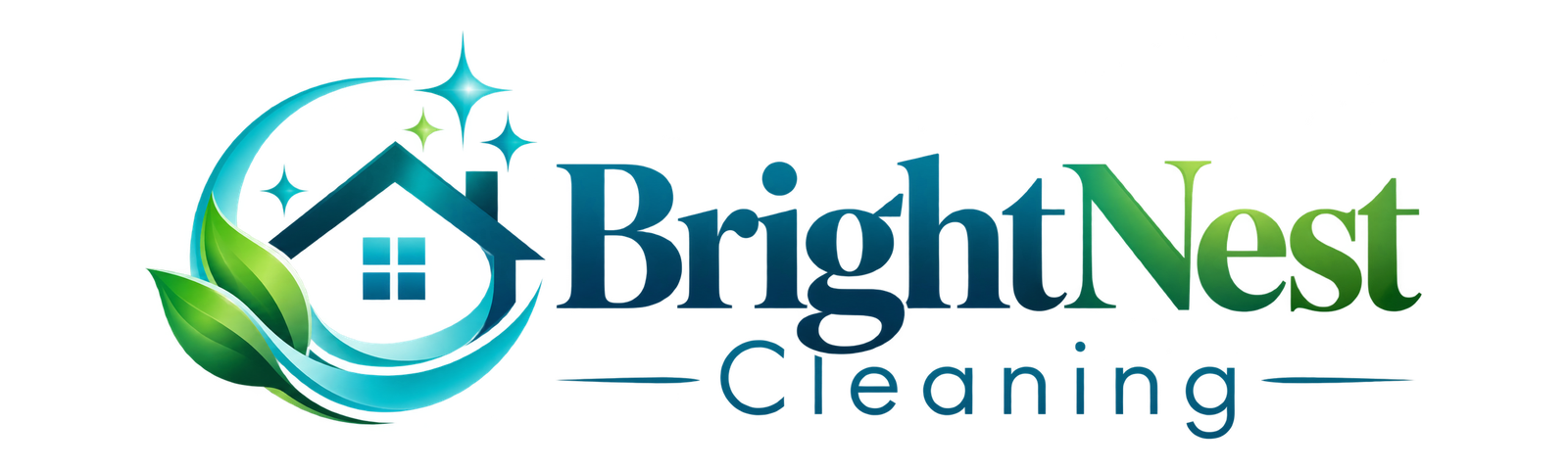 BrightNest Cleaning logo