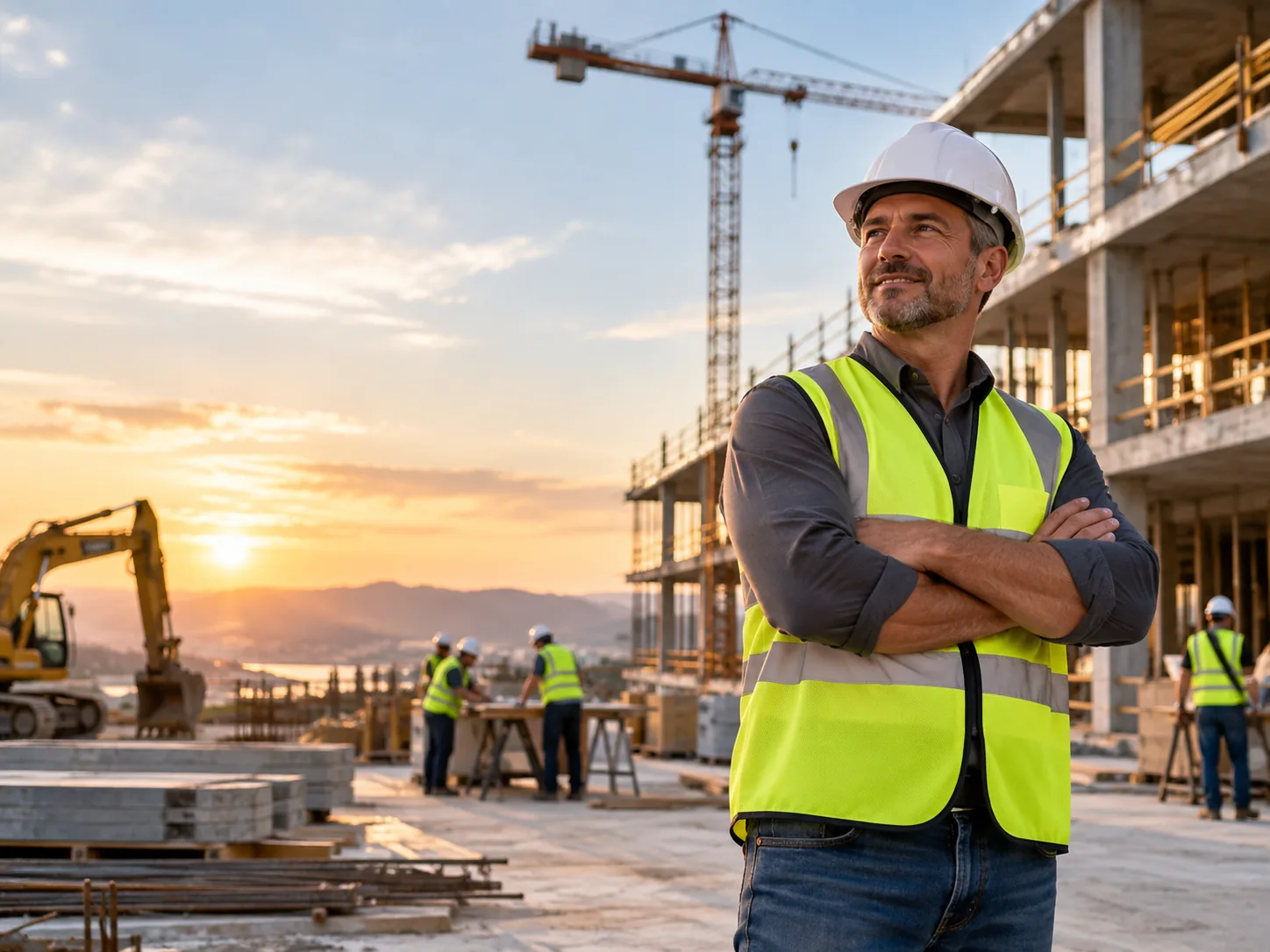 Construction Modern website template